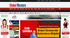 Desktop Screenshot of habermarmara.net